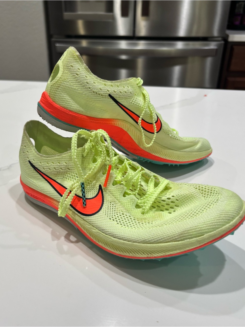 Nike Distance Track Spikes ZoomX Dragonfly Women's size 5.5. Men’s size 4